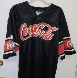 Vintage 90s Coca Cola Trinity Football Jersey (top)